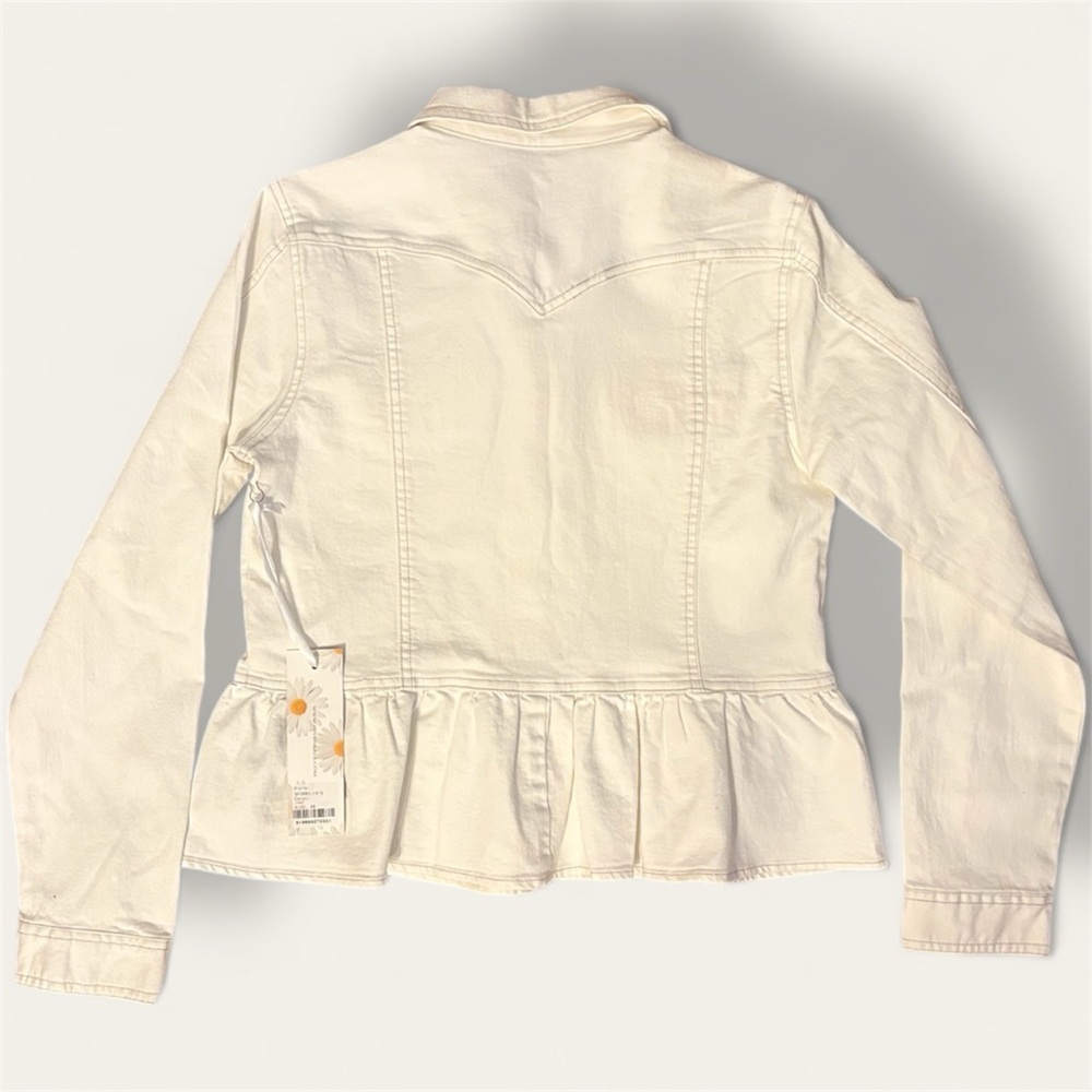 🚨3 for $15 Given Kale Boutique Women's Jacket Cream Butter Soft Size XS NWT - Picture 3 of 6